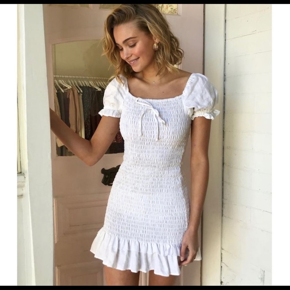 FAITHFULL THE BRAND Cette Mini Dress